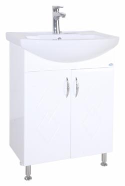 Мебель для ванной Bellezza Элеганс 60 белая